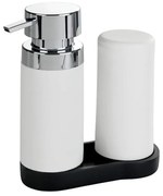 Zestaw 2 białych dozowników do płynu do naczyń Wenko Squeeze, 250 ml