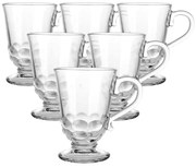 Altom Zestaw szklanek na nóżce Siena Beads 320 ml, 6 szt.