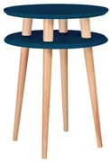 Stolik kawowy UFO HIGH 45x45 petrol blue RAGABA