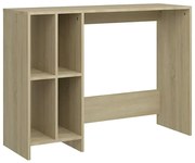 Biurko z półkami na książki w kolorze dębu sonoma C8-G65