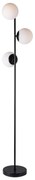 Nordlux - Lampa podłogowa LILLY 3xE14/25W/230V czarna