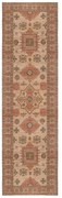 Różowo-pomarańczowy dywan z mieszanki juty tkany ręcznie 60x230 cm Lana Jute – Flair Rugs