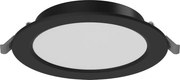Mexen LDRR panel sufitowy downlight LED wpuszczany fi 14 cm, 9W, Neutralna - 4000K, 720 lm, czarny - L210-014-0940-70