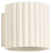 Kinkiet AURA beżowy G9 ryflowany SOLLUX  LIGHTING