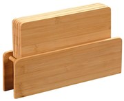 Kesper 58376 Zestaw 5 desek w stojaku, 24,5 x 15,5x 0,9 cm
