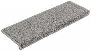 Szary komplet prostokątnych nakładek na schody P6-L32