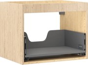 Mexen Box-A korpus szafki podumywalkowej 60 cm, 1 szuflada, dąb - 91AX0-0600-470-1-81