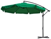 DUŻY PARASOL OGRODOWY W KOLORZE ZIELONYM