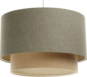 Lampa wisząca ERUTAN DOUBLE 50 zielona/beżowa