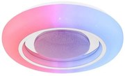 Globo 41369-18 - Ściemnialna lampa sufitowa RGBW BURRO LED/18W/230V + pilot