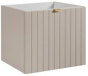 Szafka pod umywalkę HARMO 50 cm kaszmir półmat KROFAM