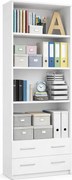 Regał biały H6-N09