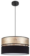 Żyrandol na lince LIMA 1xE27/60W/230V złoty/czarny