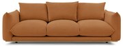 Pomarańczowa sofa 265 cm Ernest – Bobochic Paris