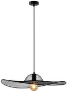 Lampa wisząca z dużym czarnym abażurem Z5-D26