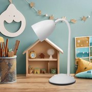 Lampka biurkowa LOGIC White 1xE27