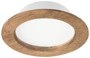 LED Oprawa wpuszczana WOODY SPOT LED/12,5W/230V 3000K orzech ø 16 cm