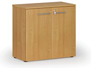 Szafa biurowa z drzwiami PRIMO WOOD, 800 x 420 x 740 mm, buk