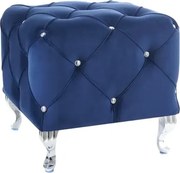 Pufa HESTIA K VELVET granatowa SIGNAL