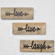 Dekoracja drewniana na ścianę AA086