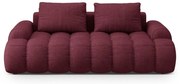 Bordowa sofa 200 cm Linz – Cosmopolitan Design