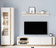 Zestaw białych mebli do pokoju L4-T53