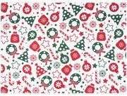 Podkładka Słodycze czerwony, 33 x 45 cm