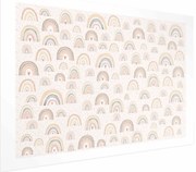 Plakat Tęcze i serca 60x40 cm bez ramy z marginesem ARTGEIST B