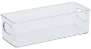 Transparentny organizer z plastiku, 25,5 x 10 x 7,6 cm