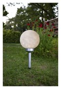 Ogrodowa okrągła solarna lampa LED Star Trading Luna, ø 20 cm
