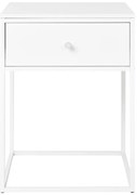 Biała szafka nocna Vita – House Nordic