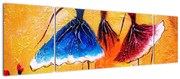 Obraz - Obraz olejny, baletki (170x50 cm)
