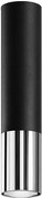 Czarno-chromowany plafon tuba - EXX214-Oller
