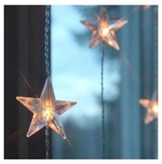 Eglo 410126 - LED Bożonarodzeniowy łańcuch STAR 20xLED 1,8m ciepła biel