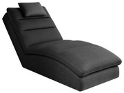 Szezlong TACO czarny ELTAP