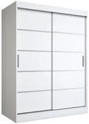 Biała szafa przesuwna 150 cm F3-N79