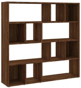 Otwarty regał brązowy dąb A5-H28