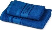 4Home Komplet Bamboo Premium ręczników niebieski, 70 x 140 cm, 50 x 100 cm