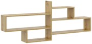 Półka wisząca w kolorze dąb artisan 45x12x4 Z6-E14