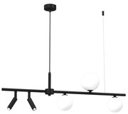 Żyrandol na lince SIRIO 5xG9/25W/230V czarny