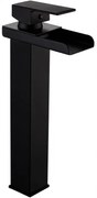 Mexen Hydra bateria umywalkowa wysoka, czarna - 744910-70