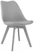 Szare nowoczesne krzesło  R9-H45