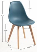 Pakiet 4 krzese Kelen