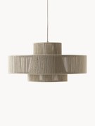 Lampa wisząca z włókna lnianego Lace