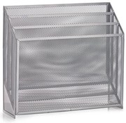 Gazetnik ze stali, organizer na gazety i czasopisma, metalowy stojak na prasę, ZELLER