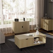 Stolik kawowy dąb 110x50x45 lennox