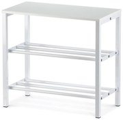 Szafka na buty 83168-42 WT, metal, biała