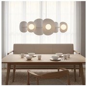 Żyrandol na linkach ELEMENTI 6xG9/8W/230V biały