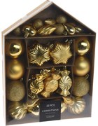 Zestaw bombek w różnych kształtach, 32 szt.