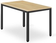 Stół do jadalni z blatem w dekorze dąb TESSA 120x60